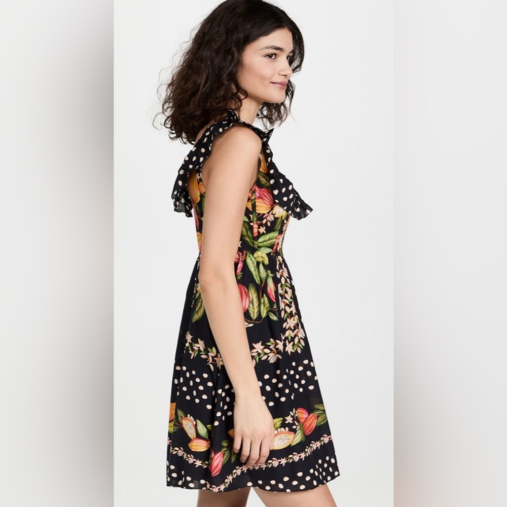 Farm Rio cocoa paradise mini dress - Picture 4 of 7